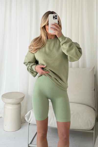KAIA PANT SET (Sage)