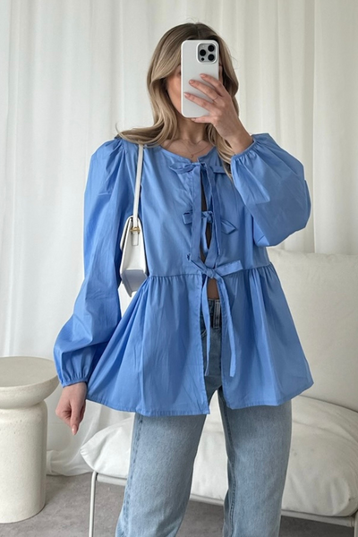 Hazel Irrehem Blouse with Belt main image 1