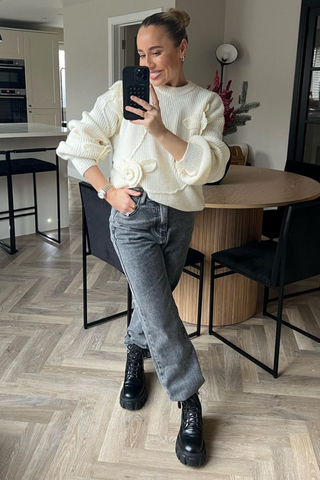 Georgiana knit sales high top sneaker