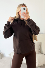 Kendall chocolate hoodie and legging set
