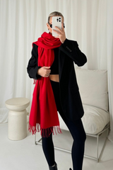 Missy red scarf