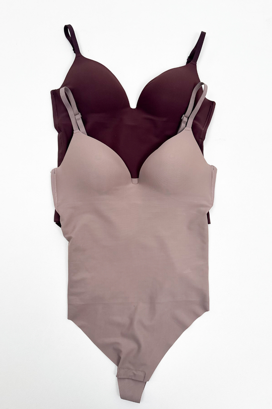 MULTI PACK FALLON MOCHA & CHOCOLATE BODYSUIT