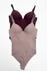 MULTI PACK FALLON MOCHA & CHOCOLATE BODYSUIT