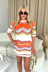 Giana Multi Crotchet Skirt Coord Co Ord