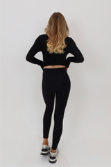 Glamify Black Buttery Soft Legging Leggings