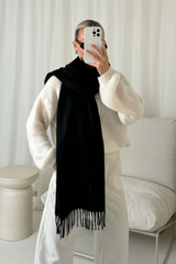 Missy black scarf