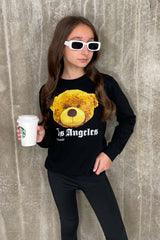 Mini La Teddy Black Sweater Loungewear
