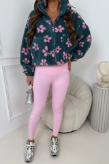 LORI PINK SUPER SOFT BONED LEGGINGS