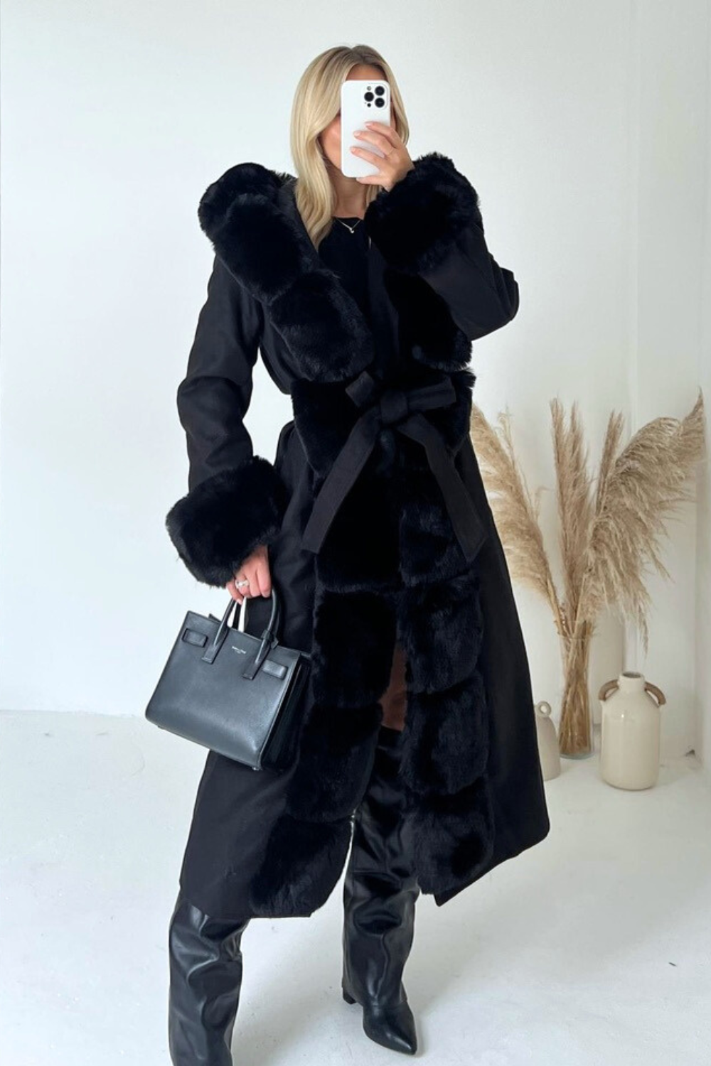 Faux Fur Furry Tracksuit Vintage Fuzzy Faux Fur Coat Vintage Y2K