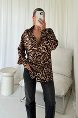 Eden leopard print shirt