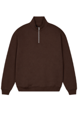 GLAMIFY EVERYDAY ESSENTIAL CHOCOLATE 3/4 ZIP