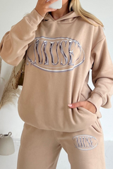 Muse Stone Printed Hoodie Joggers Premium Loungewear Set Loungewear