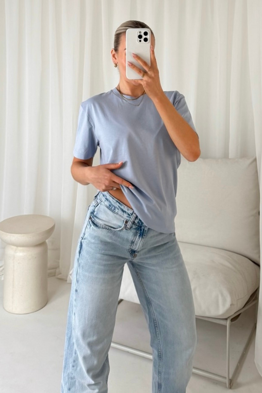 Lily everyday essential blue tee