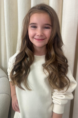 Mini ecru premium essential sweater