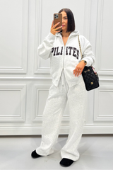 PILATES PRINTED MARL FULL ZIP JACKET