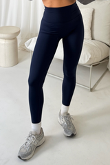 Glamify Navy Buttery Soft Legging Leggings