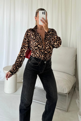 Eden leopard print shirt
