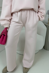 PINK GLAMIFY EVERYDAY ESSENTIAL STRAIGHT LEG JOGGERS