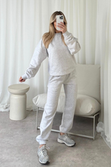 Glamify premium relaxed marl grey jogger