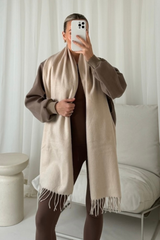Missy cream scarf