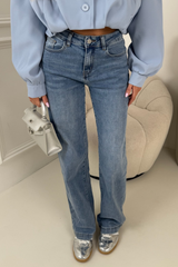 ROSIE BLUE DENIM STRAIGHT LEG JEANS