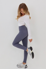 Glamify Cloud Grey Buttery Soft Legging Leggings