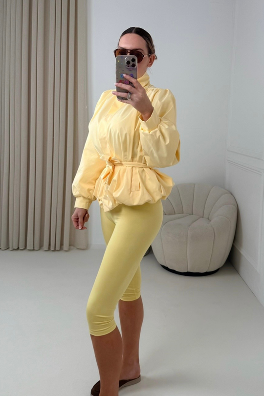 EMILY LEMON CAPRI LEGGINGS