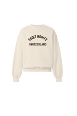 SAINT MORITZ SWITZ ESSENTIAL IVORY PRINTED SWEATER