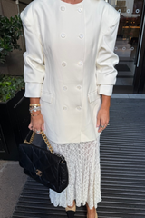 Kylie cream lace skirt