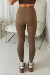 Glamify Caramel Brown Buttery Soft Legging Leggings