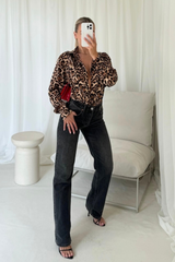Eden leopard print shirt