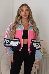 Tennessee multi cargo denim jacket