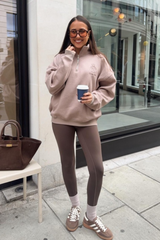 Glamify chocolate buttery soft legging