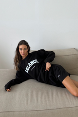 Studio Leisure Balance black printed sweater