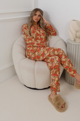 PREMIUM JERSEY CHOCOLATE TEDDY PYJAMA SET