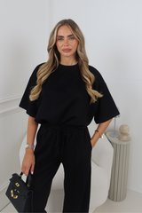 DARCIE BLACK SHORT SLEEVE TSHIRT