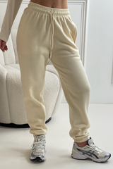 Addison cream long sleeve top & jogger set