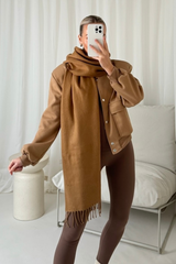 Missy camel scarf