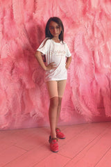 Mini Good Vibes Stone Cycling Short Coord Co Ord