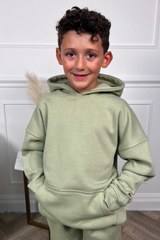 Mini sage premium essential hoodie