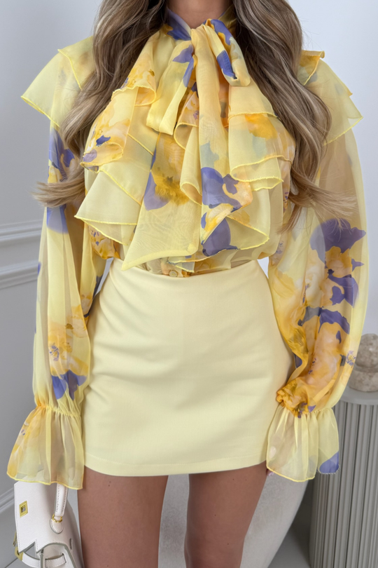 ROSE LEMON WITH HIDDEN SHORTS