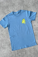Lemons Printed blue T-shirt