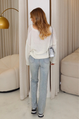 Kendal blue diamante jeans