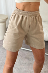 Siobhan stone bomber jacket and shorts loungewear