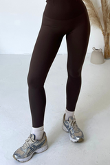 Grace Chocolate Seamless Leggings Activewear