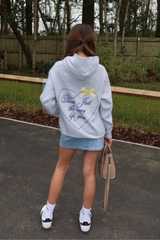 Mini thats just the way life goes grey printed hoodie