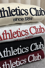 Athletics club marl grey 3/4 zip sweater straight leg loungewear