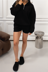 GLAMIFY EVERYDAY ESSENTIAL BLACK SHORTS