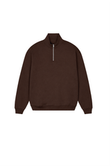 GLAMIFY EVERYDAY ESSENTIAL CHOCOLATE 3/4 ZIP