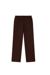 GLAMIFY EVERYDAY ESSENTIAL CHOCOLATE STRAIGHT LEG JOGGERS